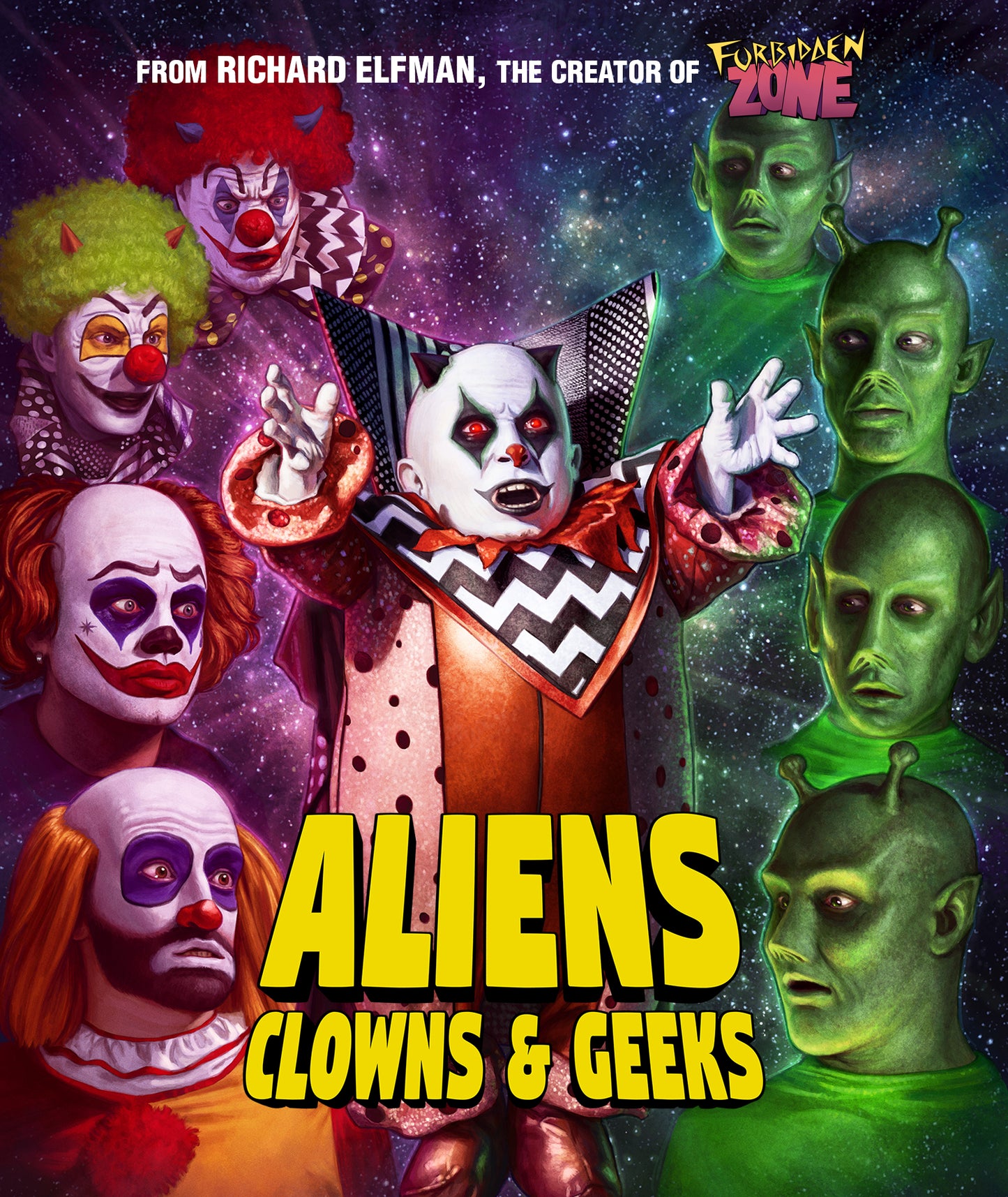 Aliens, Clowns and Geeks [Blu-ray] cover art