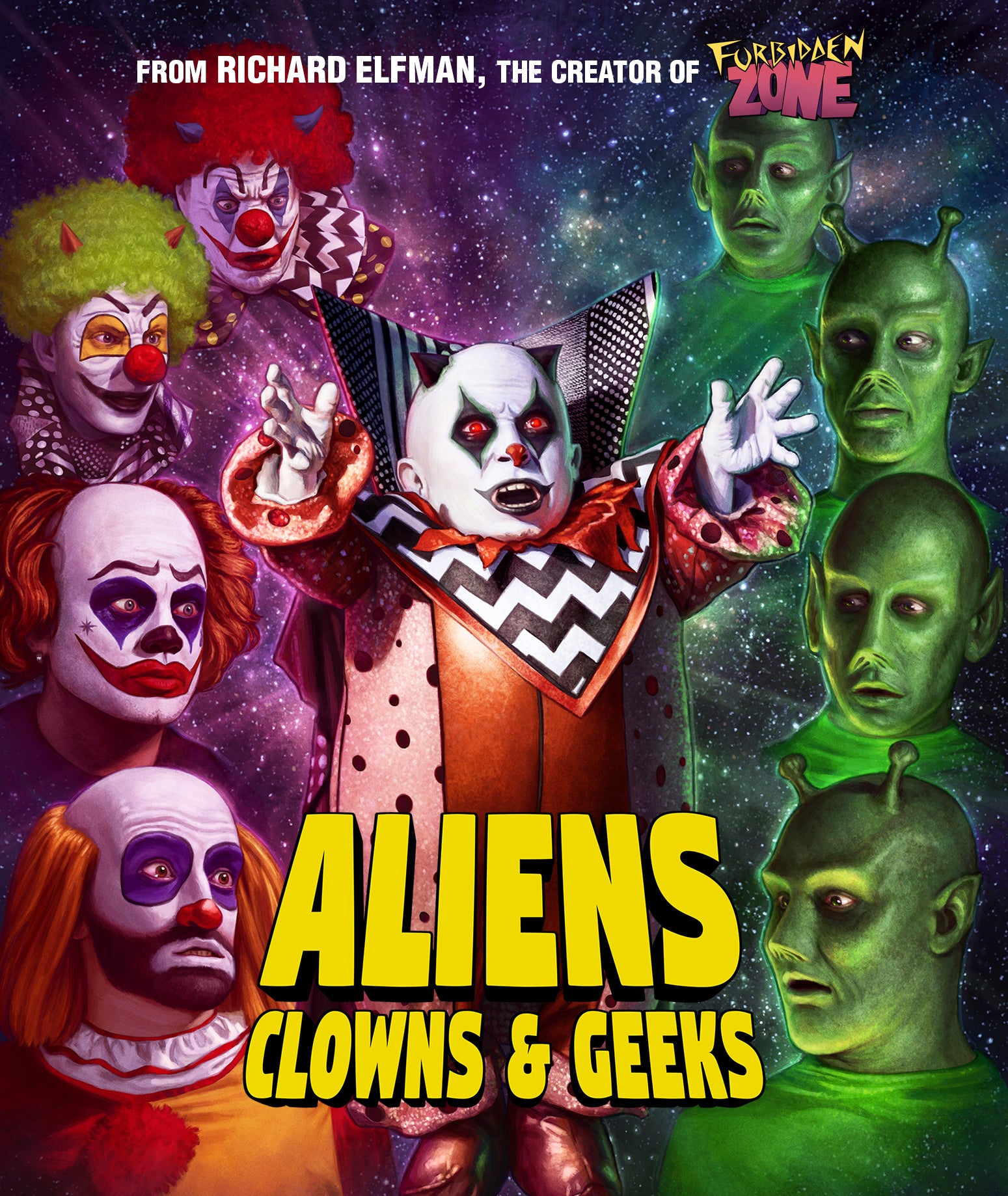 Aliens, Clowns and Geeks [Blu-ray] cover art