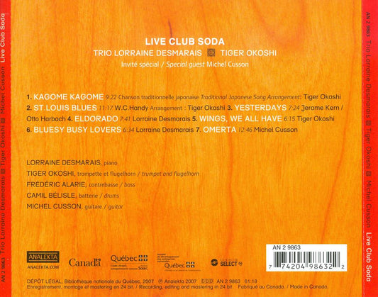 Live au Club Soda cover art