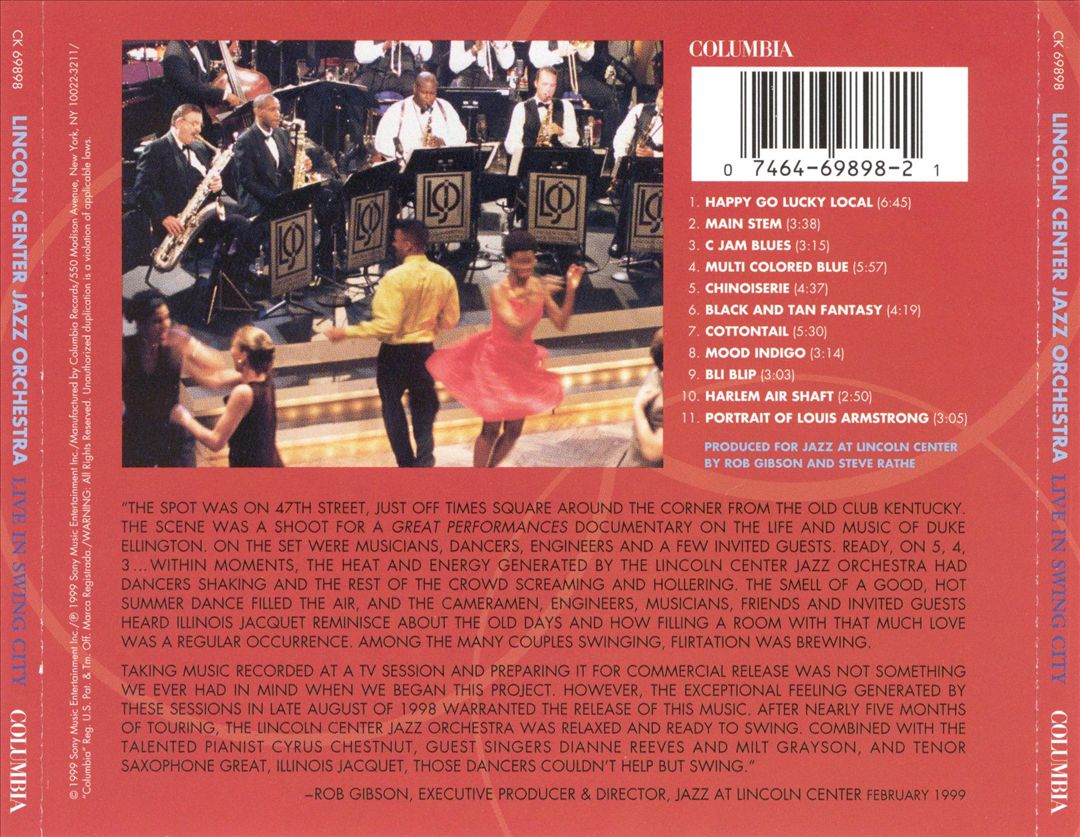 Live in Swing City: Swingin with the Duke cover art