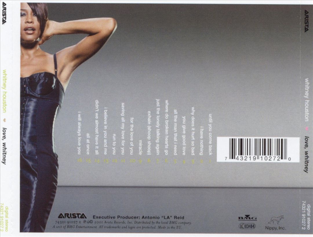 Love, Whitney cover art