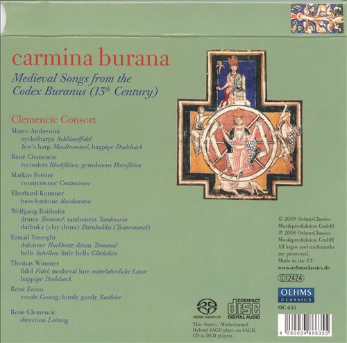 Carmina Burana - Codex Buranus Original Version cover art