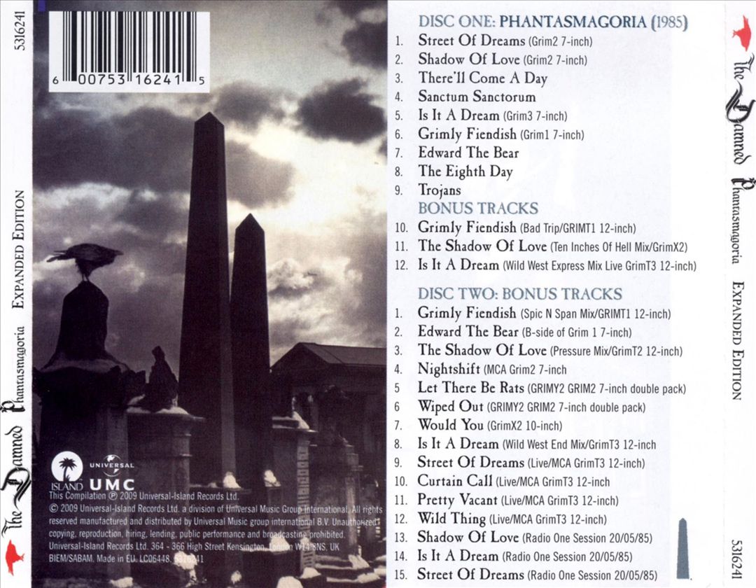 Phantasmagoria [Bonus CD] [Bonus Tracks] cover art
