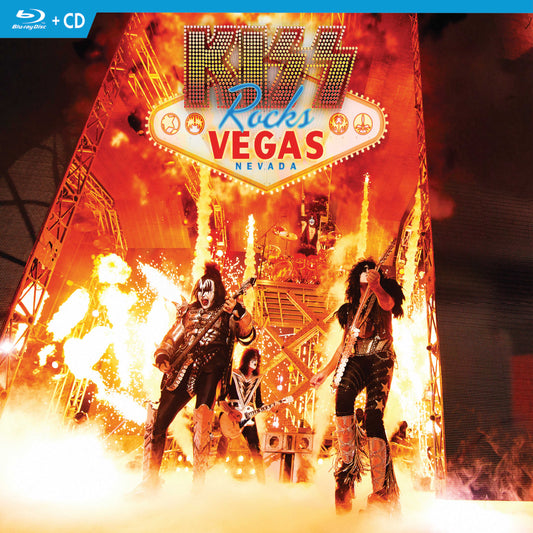 Kiss Rocks Vegas cover art