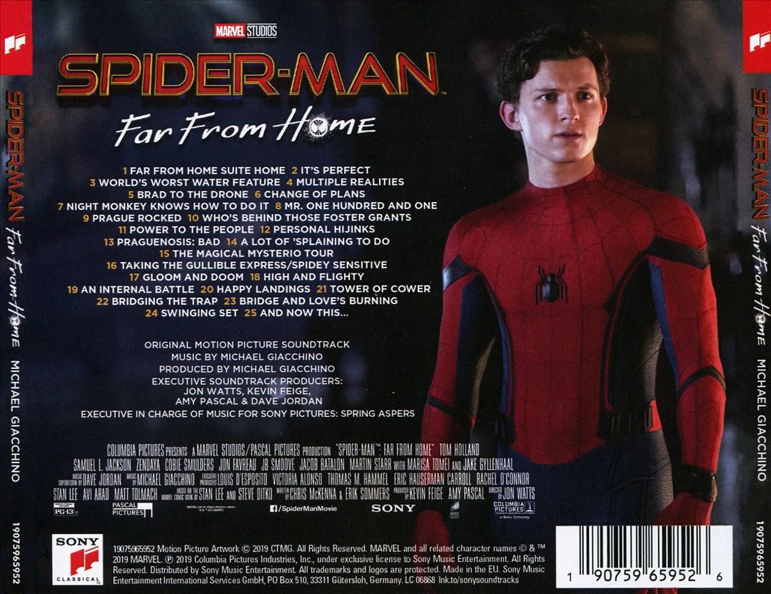 Spider-Man: Far from Home [Original Motion Picture Soundtrack] cover art