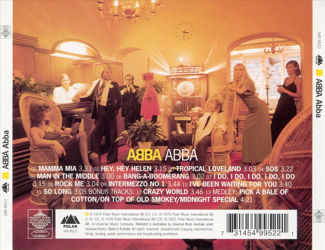 ABBA [Import Bonus Tracks] cover art