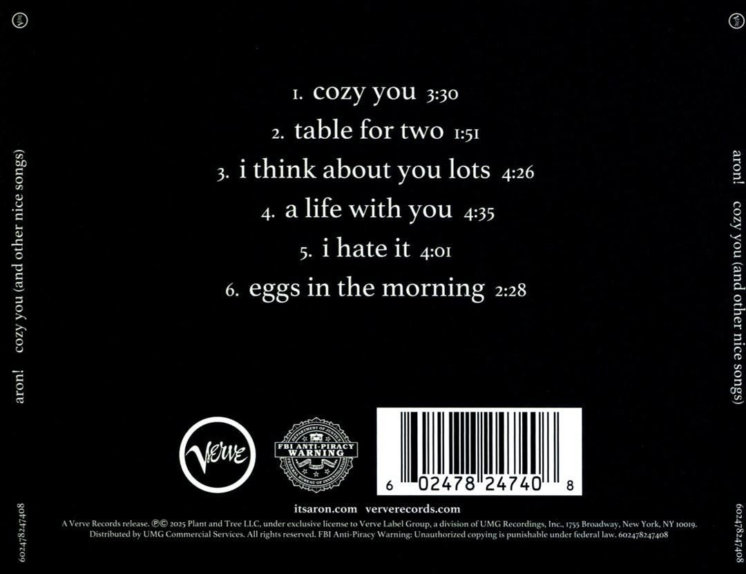 cozy you (and other nice songs) cover art