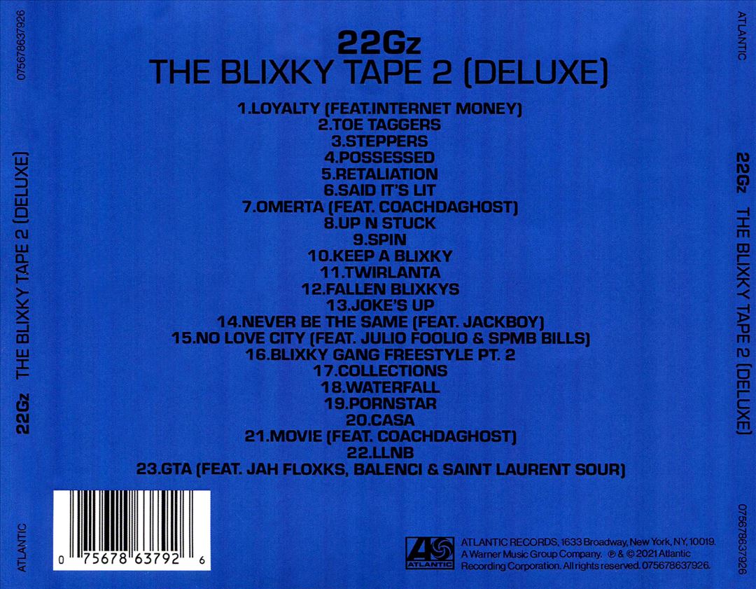 Blixky Tape 2 cover art