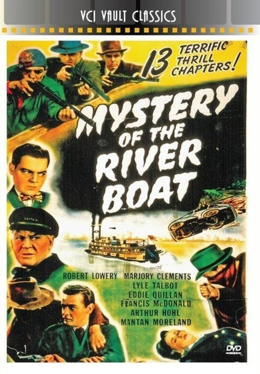 Mystery of the Riverboat [Serial] cover art
