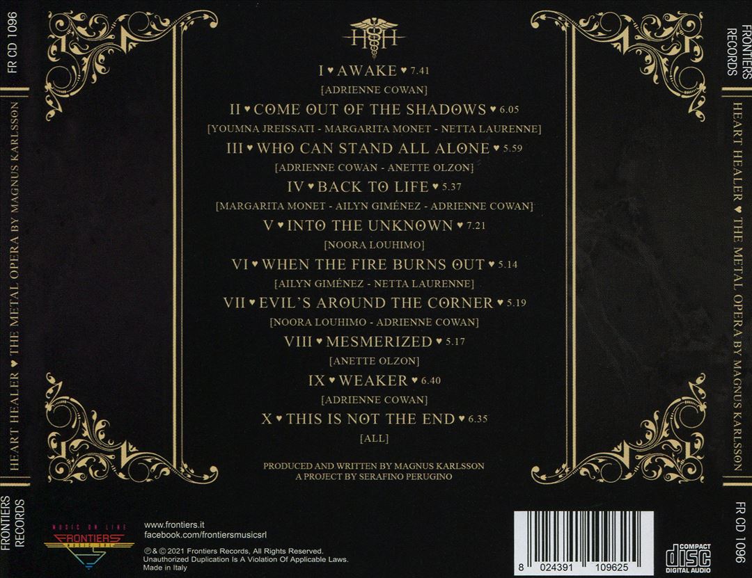 Metal Opera by Magnus Karlsson cover art