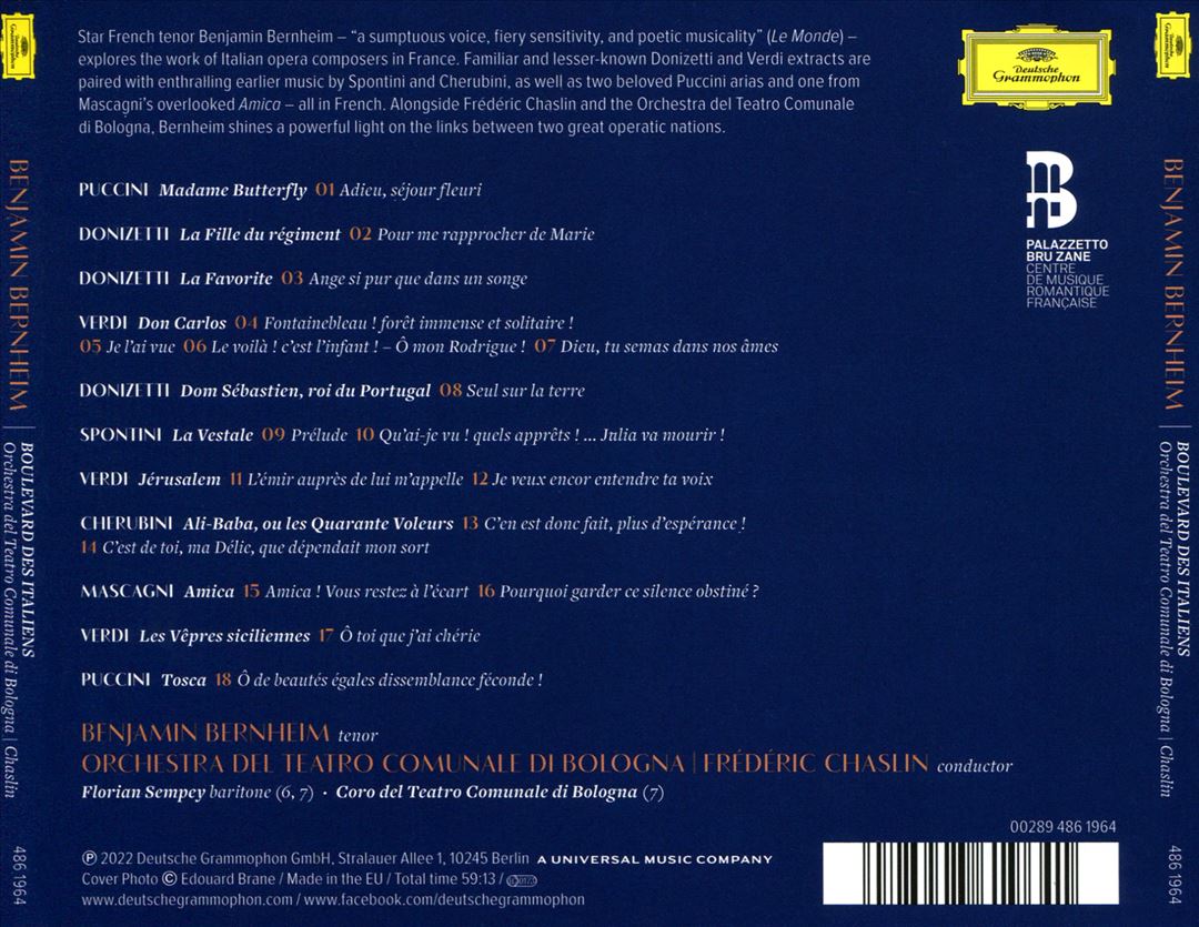 Boulevard des Italiens cover art