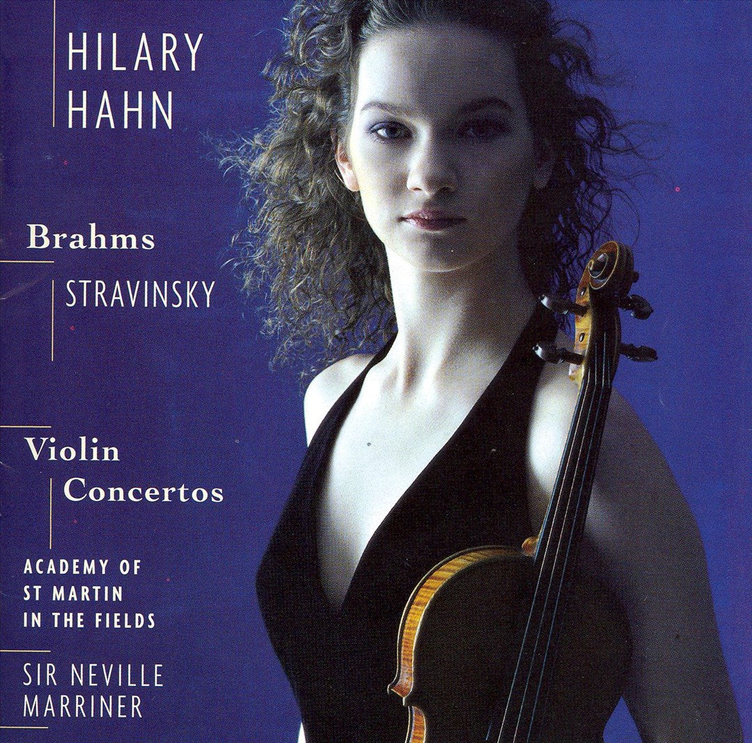 Brahms, Stravinsky: Violin Concertos cover art