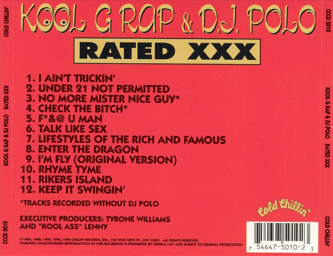 Rated XXX cover art
