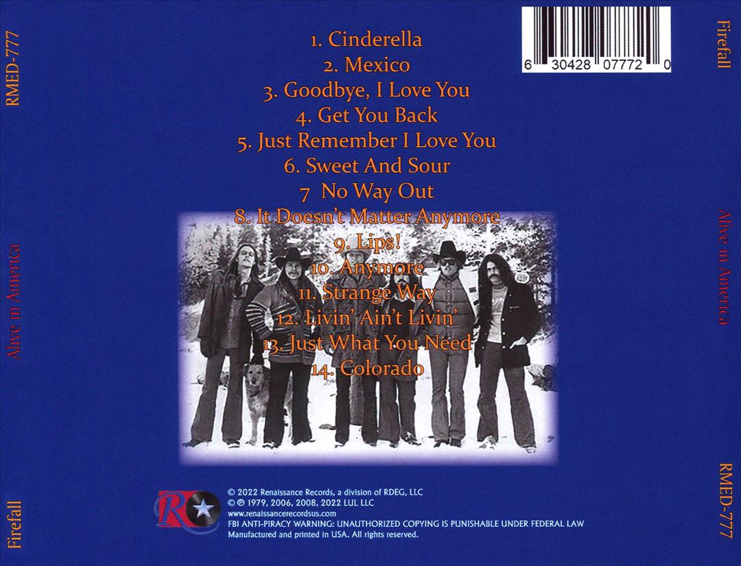 Alive in America: Concert Classics, Vol. 2 cover art