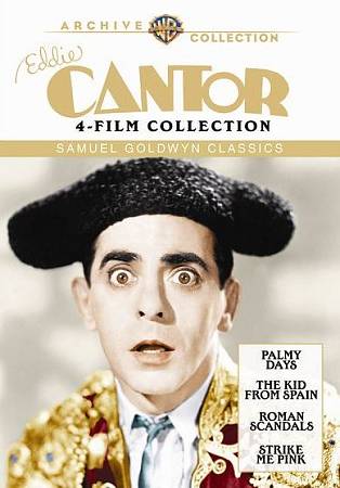 Eddie Cantor 4-Film Collection: Samuel Goldwyn Classics cover art
