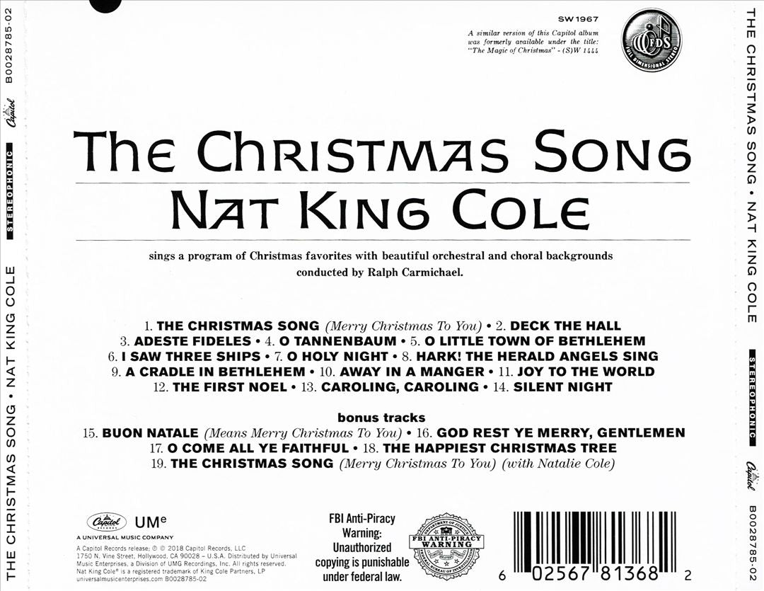 The Christmas Song [Expanded Edition] cover art