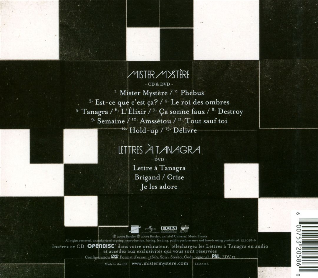 Mister Mystère cover art