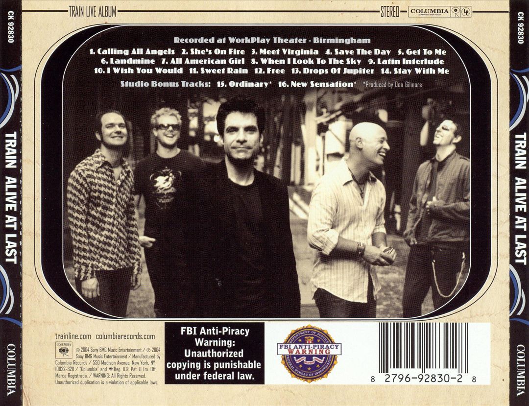 Alive at Last cover art