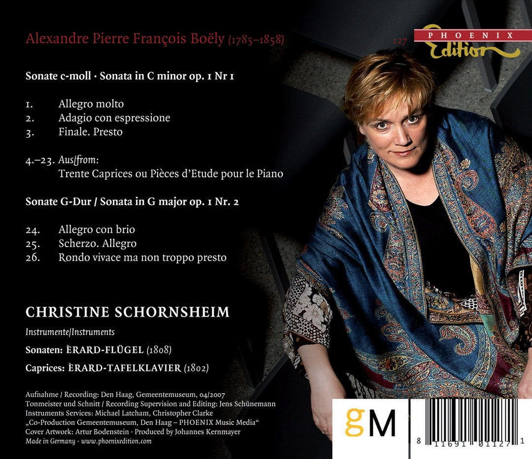 Alexandre Pierre François Boëly: Sonates et Caprices cover art