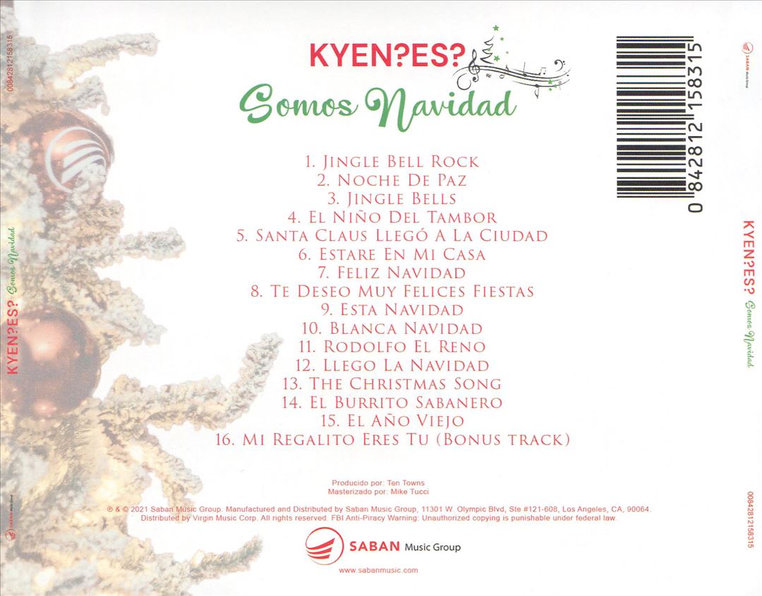 Somos Navidad cover art