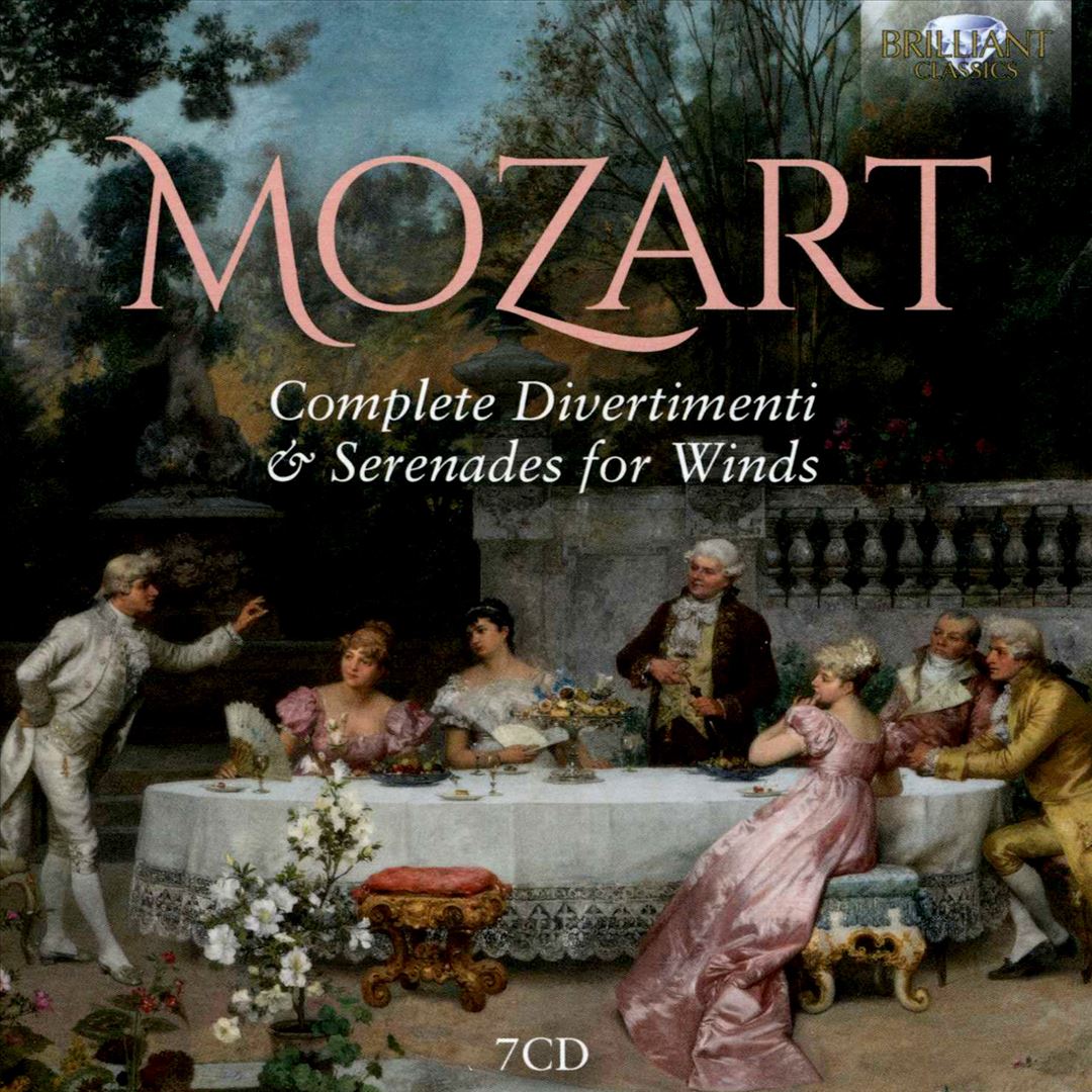 Mozart: Complete Divertimenti & Serenades for Winds cover art