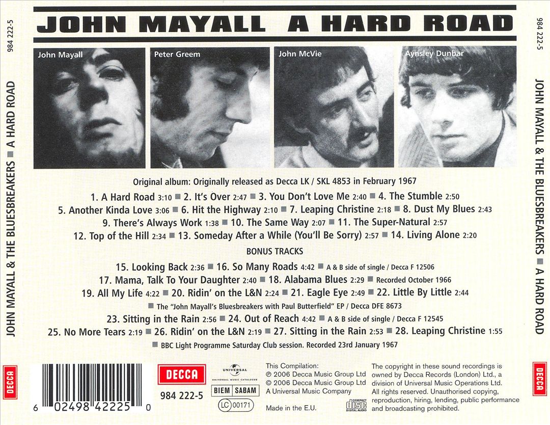 A Hard Road [Bonus Tracks] cover art