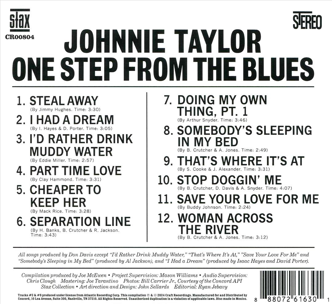 One Step From the Blues cover art