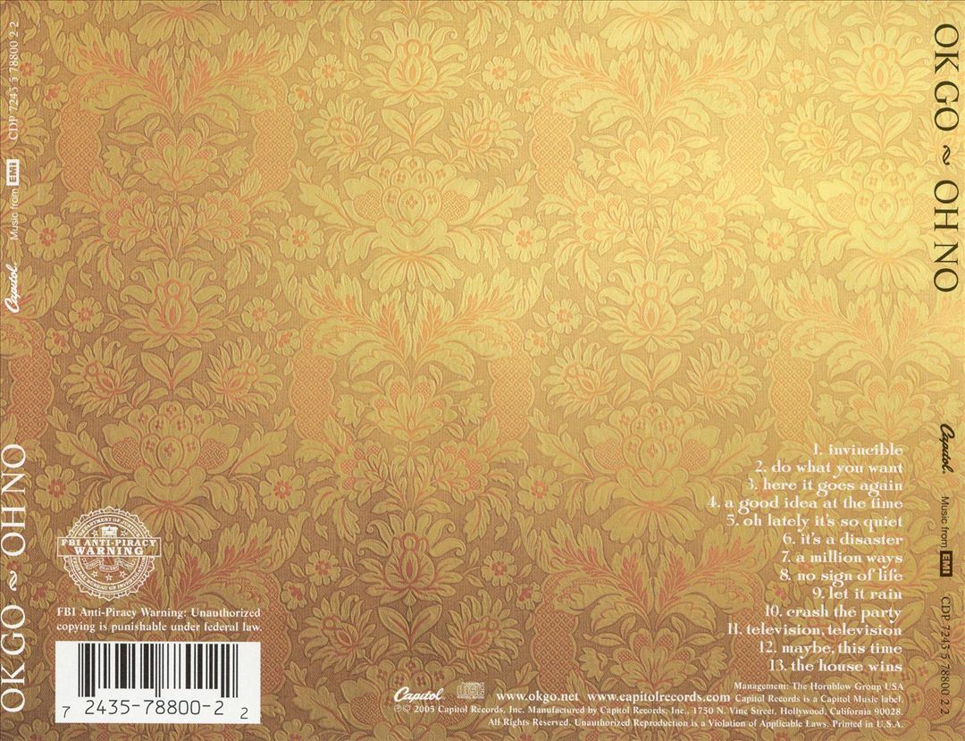 Oh No cover art