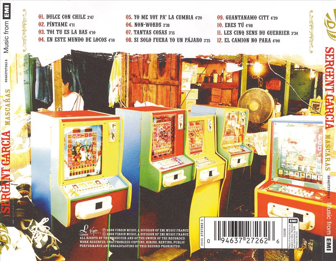 Mascaras [Canada] cover art