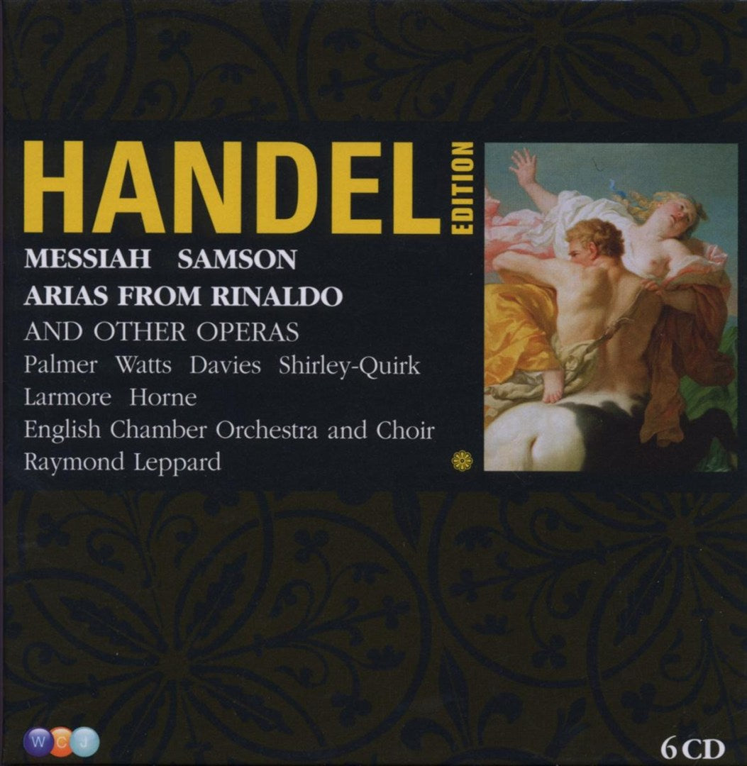Handel Edition: Messiah; Samson; Arias from Rinaldo cover art