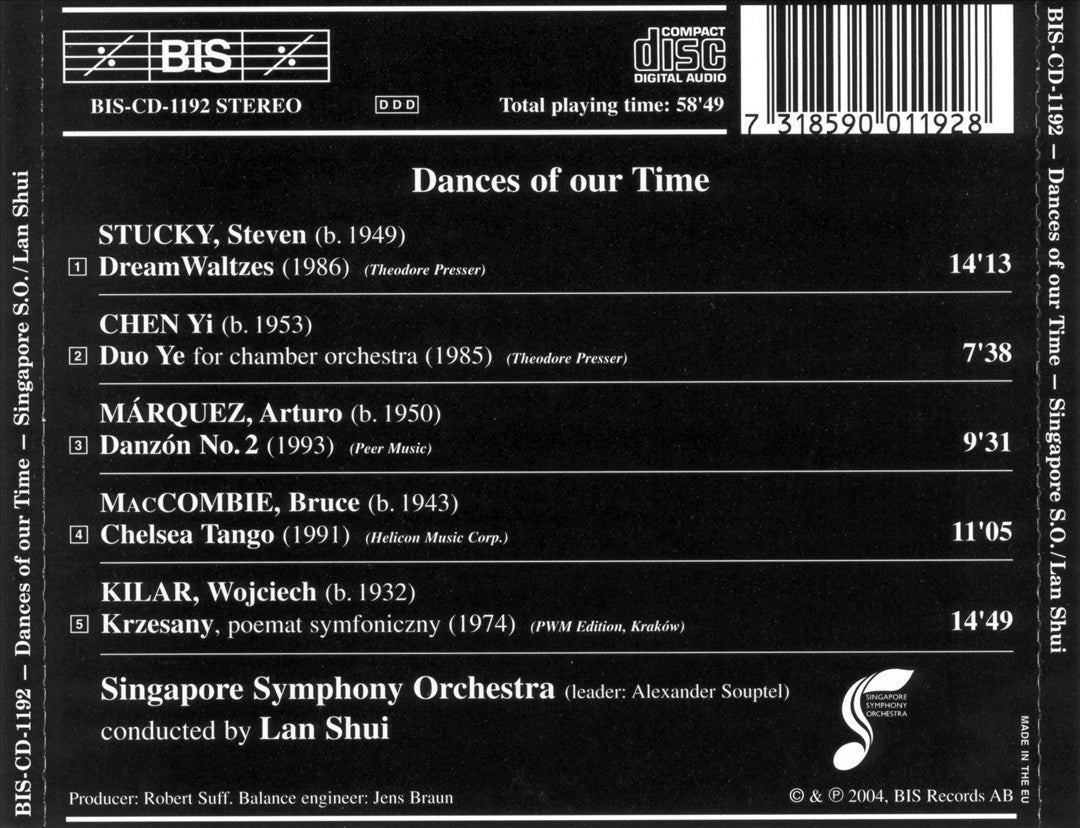 Dances of Our Time cover art