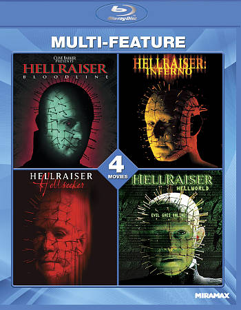 Hellraiser 4-Movie Collection cover art