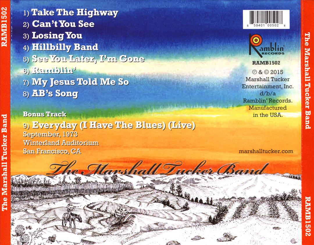 The Marshall Tucker Band cover art