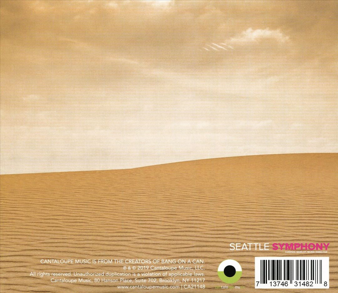 John Luther Adams: Become Desert cover art