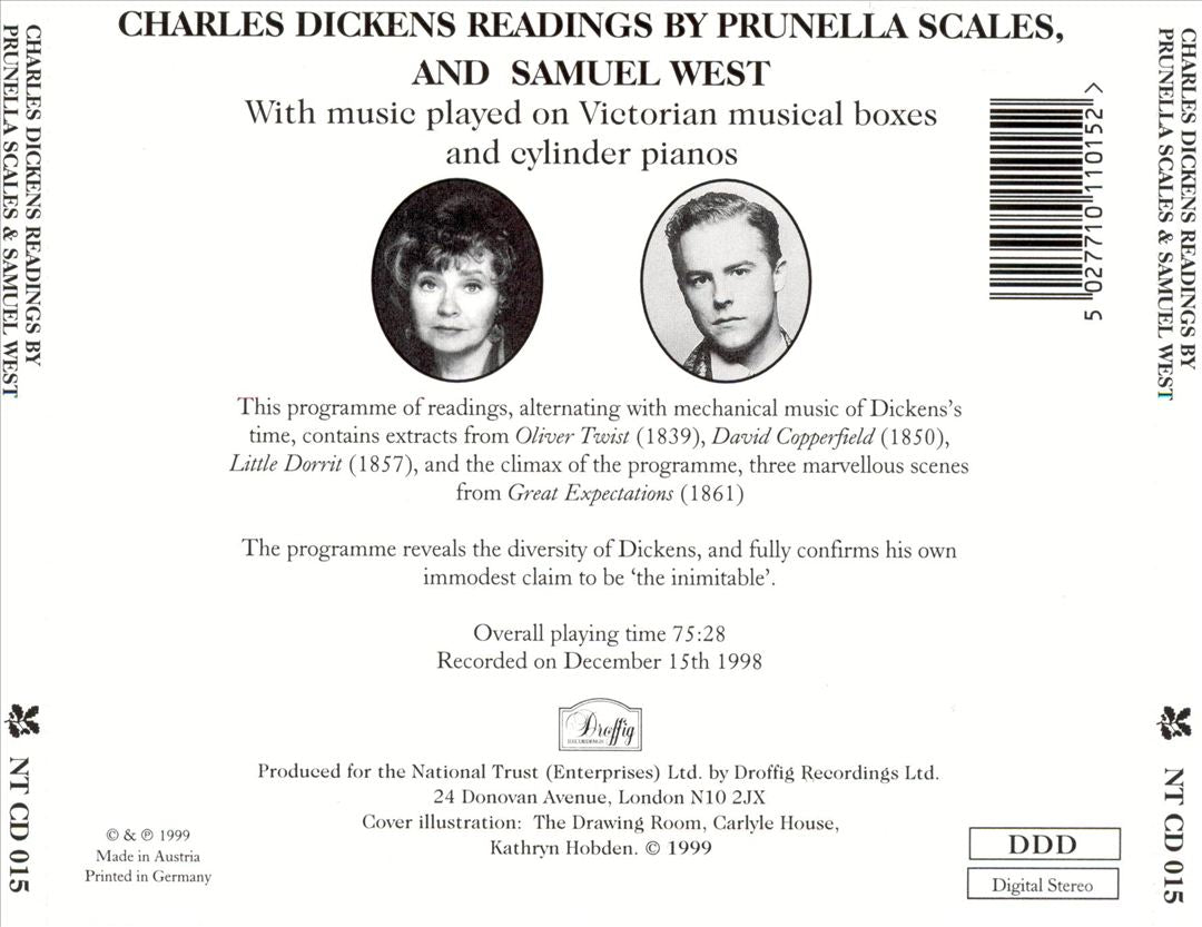 Charles Dickens Readings by Prunella Scales cover art