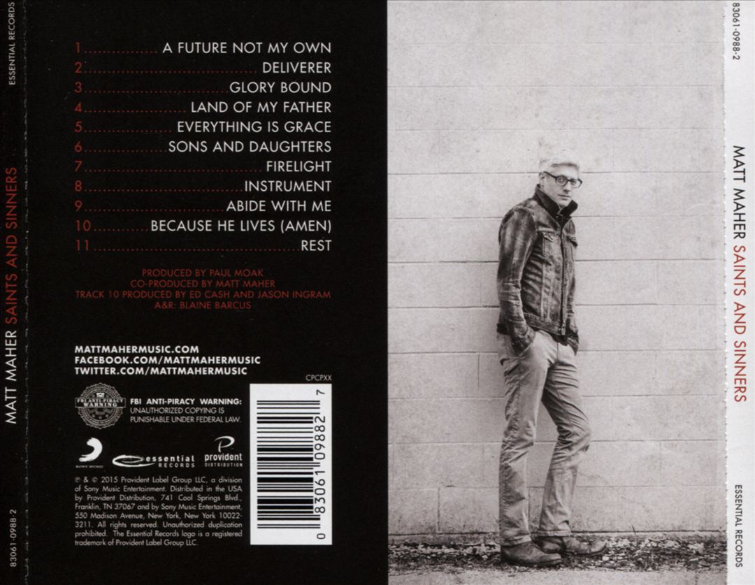 Saints & Sinners cover art