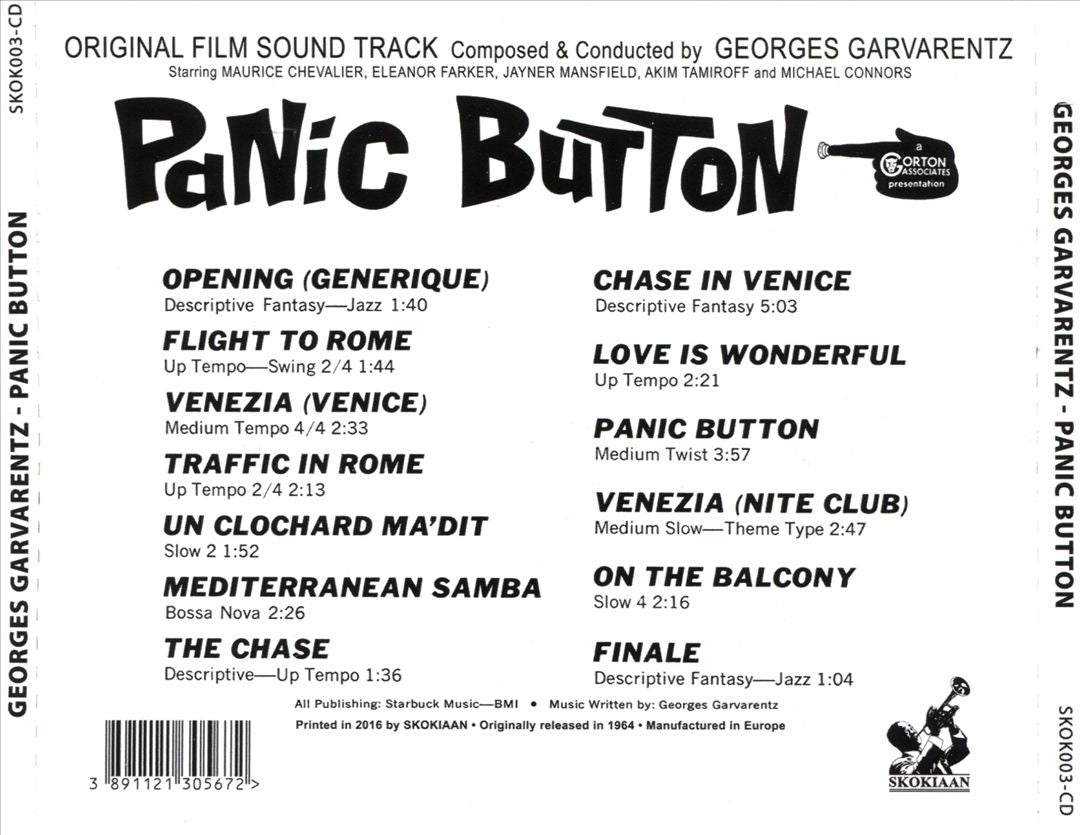 Panic Button [Original Motion Picture Soundtrack] cover art