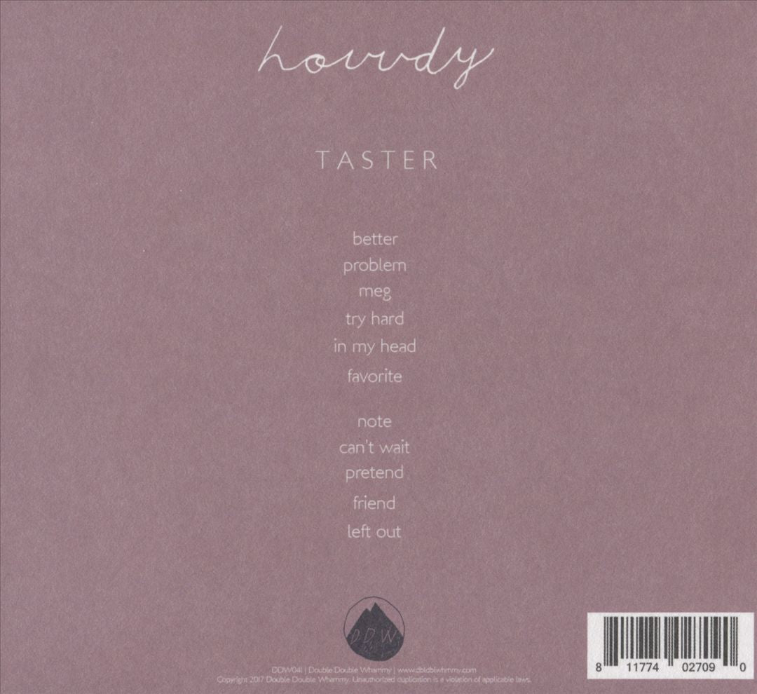 Taster cover art
