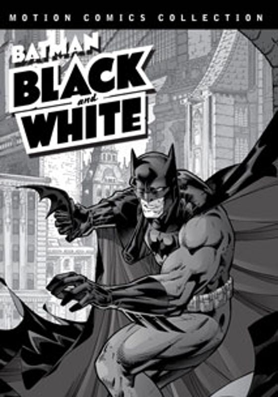 Batman: Black and White - Motion Comics Collection cover art