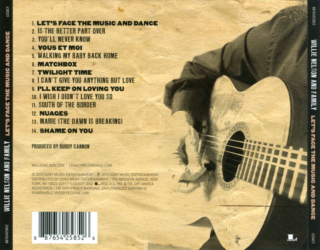 Let's Face the Music and Dance cover art