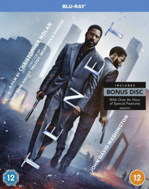 Tenet Blu-Ray cover art