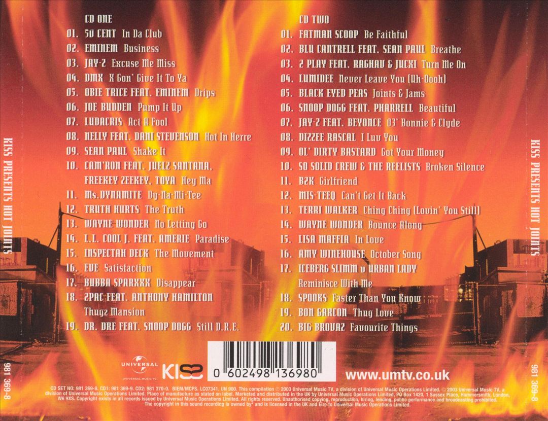 Kiss Presents: Hot Joints cover art