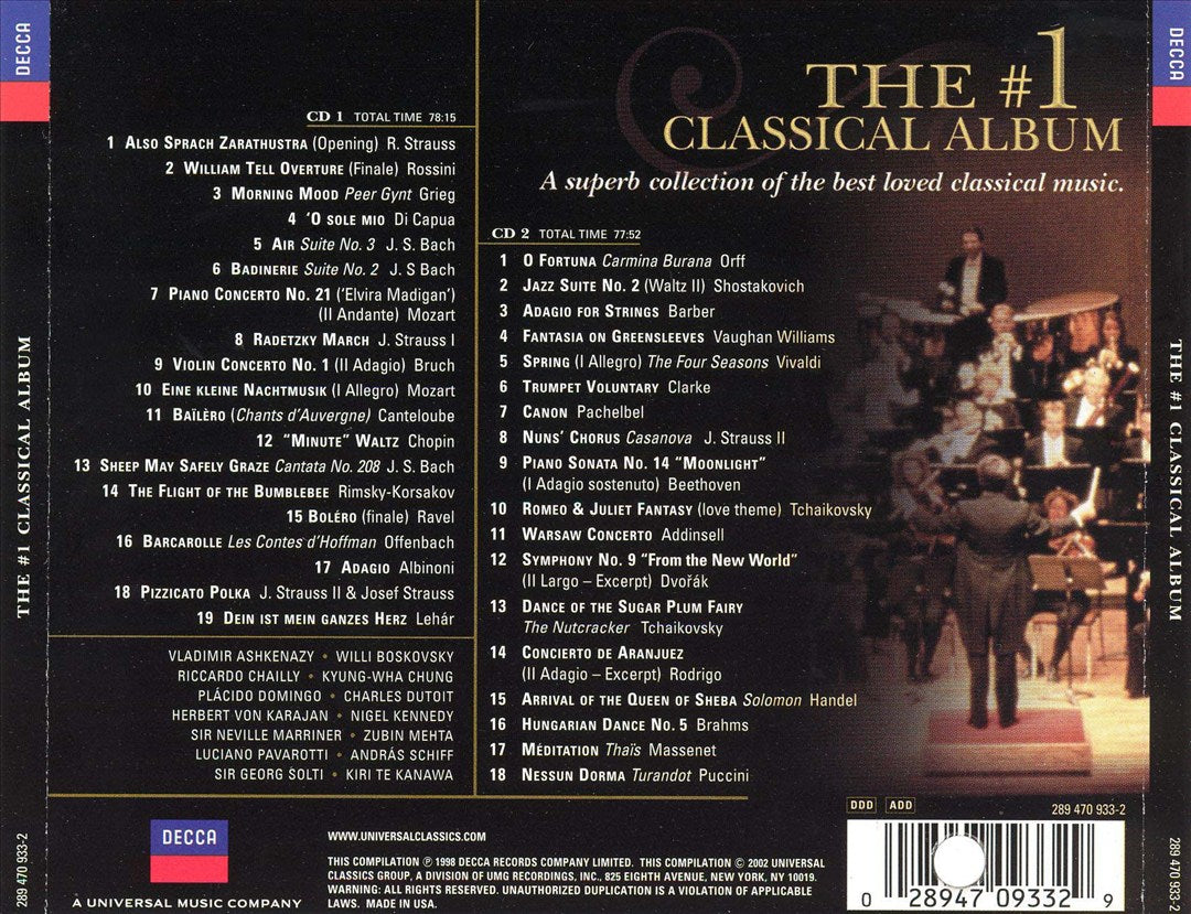 #1 Classical Album cover art
