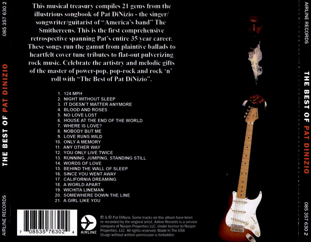 Best of Pat DiNizio cover art
