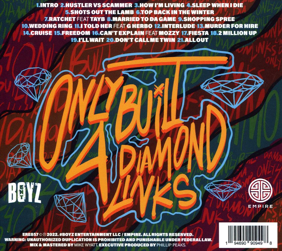 Only Built 4 Diamond Links cover art