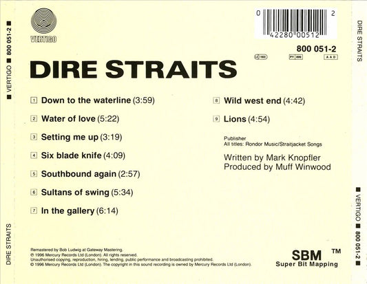 Dire Straits cover art