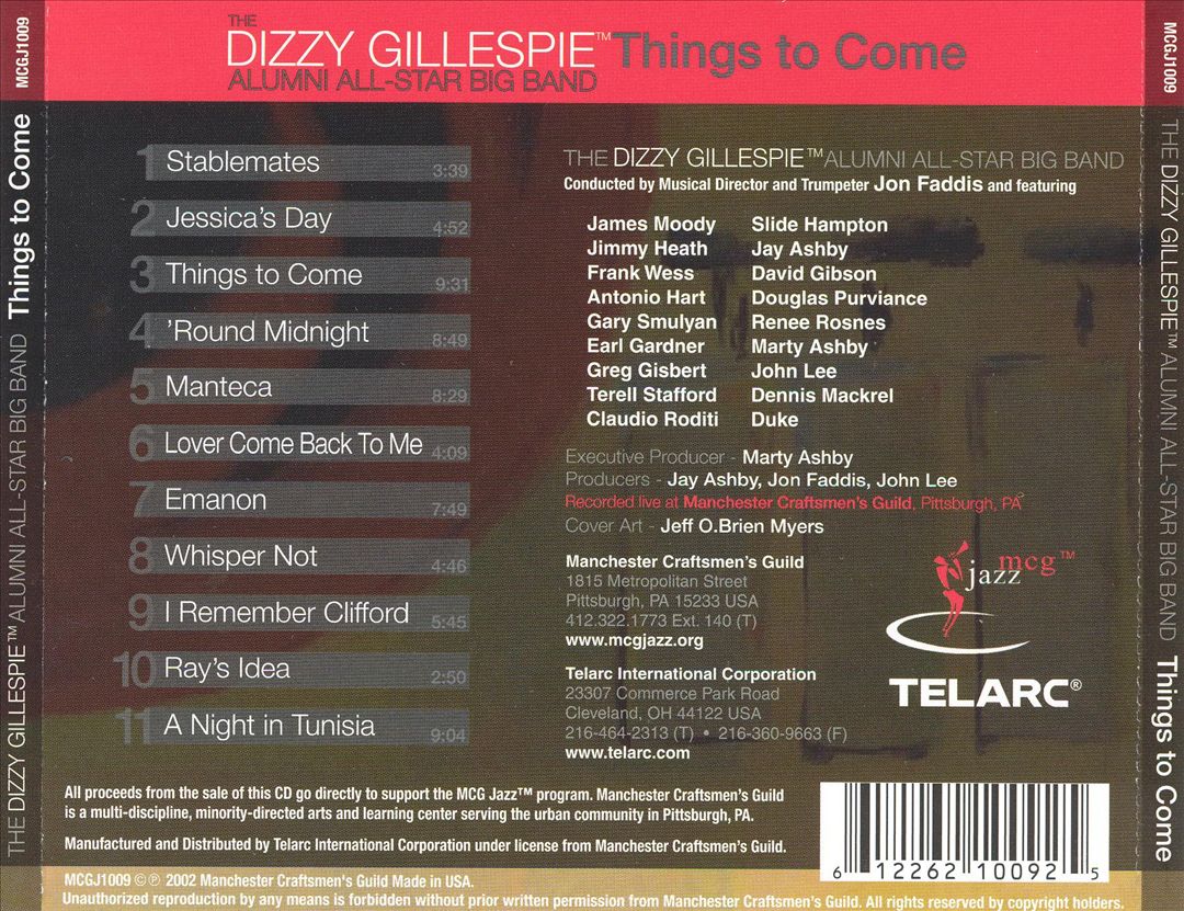Things to Come [Telarc] cover art