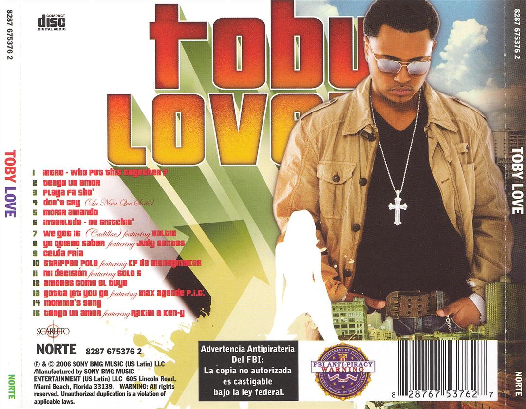 Toby Love cover art
