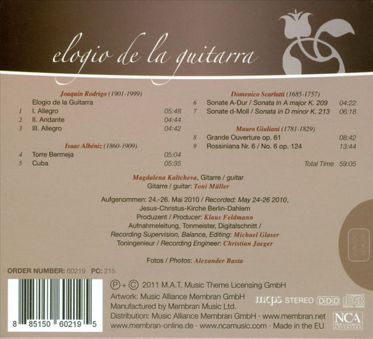 Elogio de la Guitarra cover art