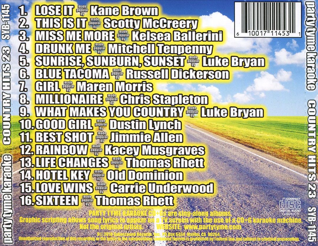 Country Hits 23 cover art